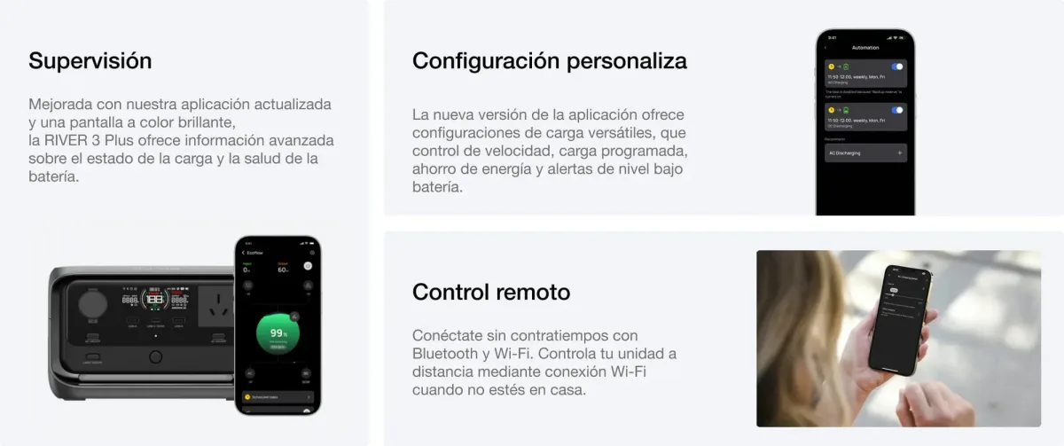 RIVER 3 PLUS - Info general - App (Escritorio) AU