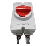 Llave De Corte Entrada Y Salida Con Mc4 1000vcc 32a Siso 32m