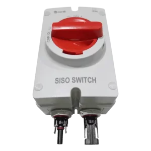 Llave De Corte Entrada Y Salida Con Mc4 1000vcc 32a Siso 32m