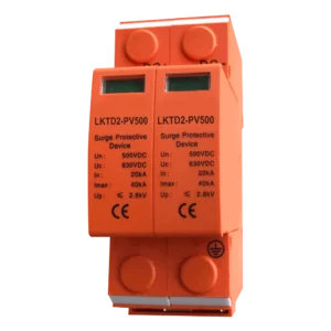Protector De Descargas Atmosfericas 500vcc 2p Lktd2 Pv500