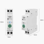 Interruptor Inteligente WiFi con Medidor de Energía y Protecciones - 1P+N 63A - Imagen 3