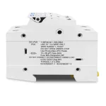 Portafusible para Fusible Solar gPV 10x38mm con LED - 2P - Imagen 3