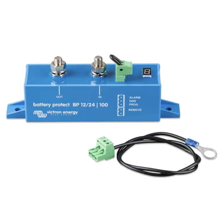Módulo de protección de batería Victron Energy BP 12/24 para gestión eficiente de baterías.