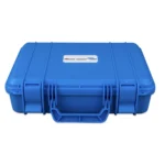 Funda de almacenamiento azul duradera y portátil para herramientas y equipos.