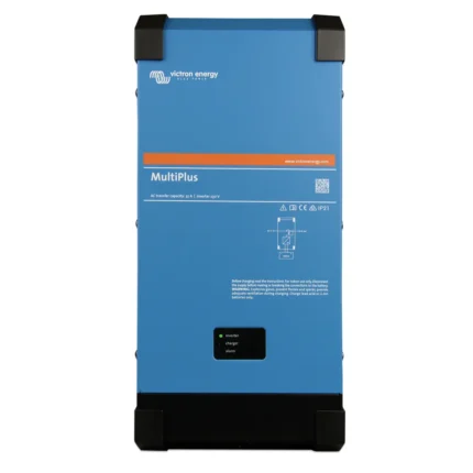 Inversor y cargador Victron MultiPlus para gestión energética eficiente en hogares y comercios.