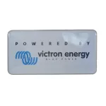 Materiales de Marketing Victron – Pack de Stickers "Powered by Victron Energy" (Caja x12)
