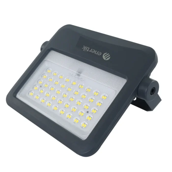 Proyector/Reflector LED Solar - Luz Blanca Fría (6500K), 1000 lm - Imagen 3