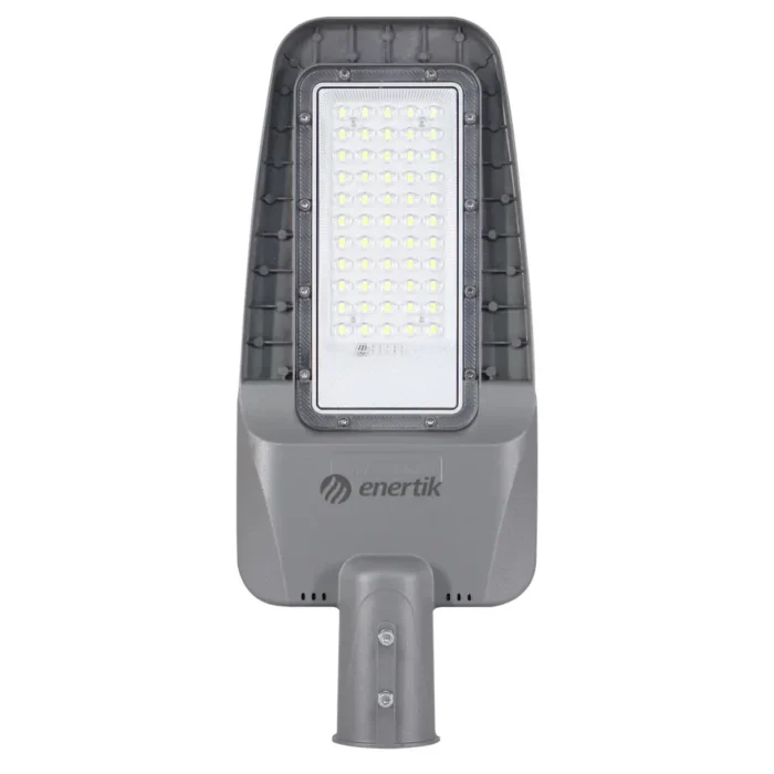 Farola LED Solar - Luz con Tono del Día Natural (5700K), 2700 lm, Aluminio - Imagen 2