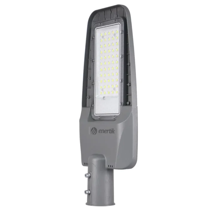 Farola LED Solar - Luz con Tono del Día Natural (5700K), 2700 lm, Aluminio - Imagen 4