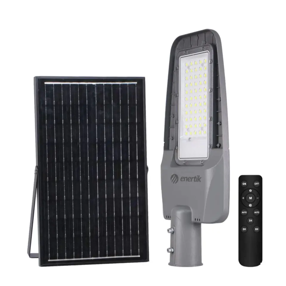 SSL-ST-A-300-IMGALL Farola LED Solar - Luz con Tono del Día Natural (5700K), 2700 lm, Aluminio - Imagen 1
