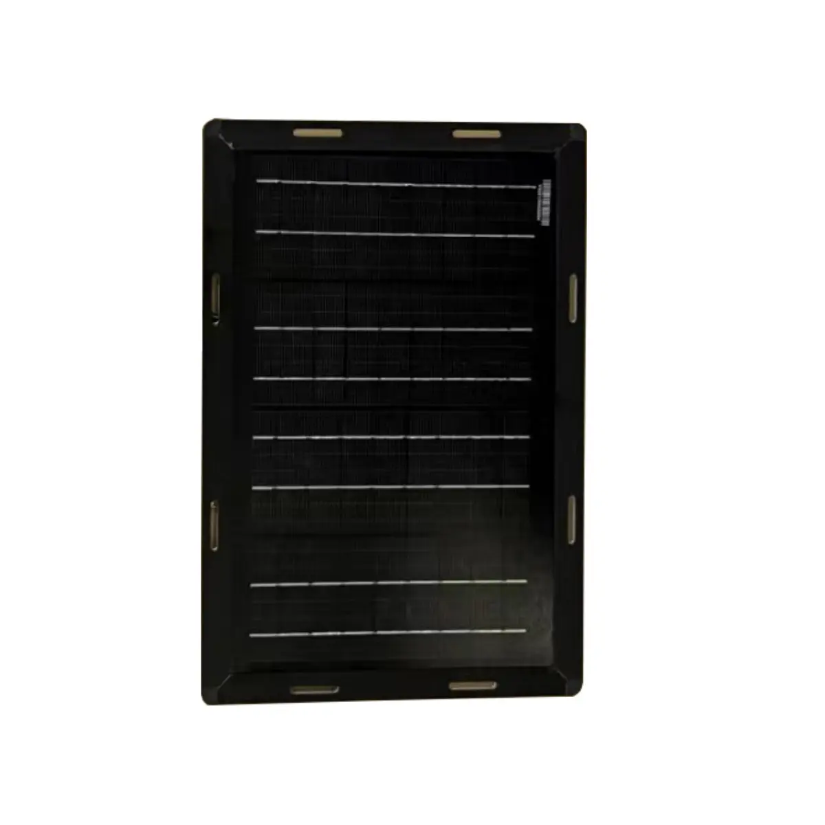 PSUF-10W-IMG01 Panel Solar Monocristalino Ultrafino (Negro) - 10W - Imagen 1