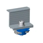 Mordaza Final para Panel Solar 30/35mm (para rieles ZAMS-R)