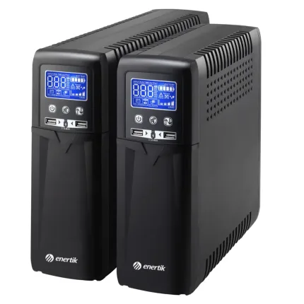 UPS Eneritik: fuentes ininterrumpidas de energía con diseño moderno y funcionalidad avanzada.