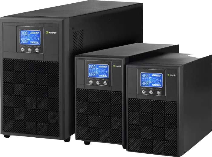 Sistema de UPS Enertek: soluciones de respaldo de energía para diversas necesidades.