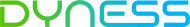 Logo moderno de DYNES con colores vibrantes, simbolizando innovación y dinamismo.