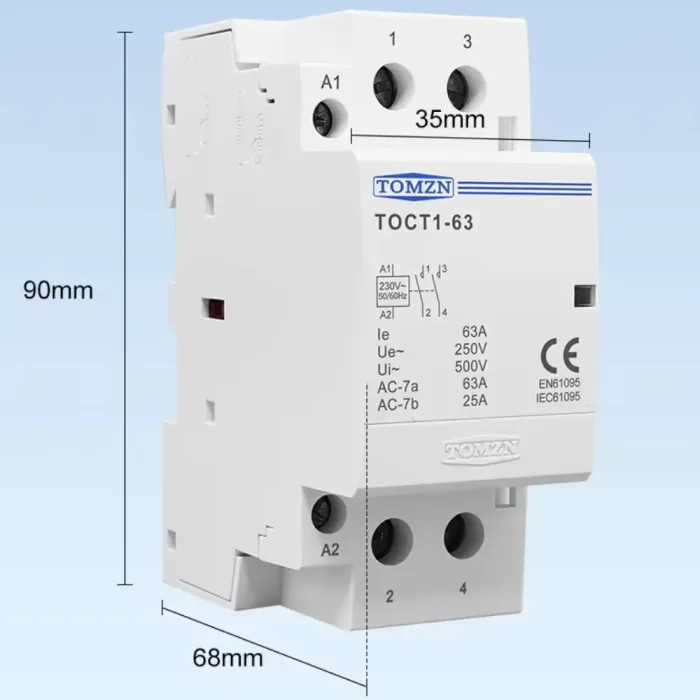 Contactor 230Vca - 2NA 63A - Imagen 7