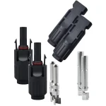 Conector MC4 1500Vcc 45A - Kit 2 Pares (para Paneles Solares)
