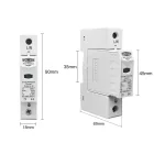 Protector Contra Sobretensiones 385Vca - 1P 20/40kA - Imagen 4