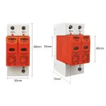 Protector Contra Sobretensiones 500Vcc - Fotovoltaico 2P 20/40kA - Imagen 4