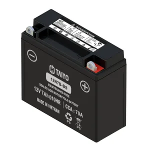 bateria para motos taiyo 12n7b bs