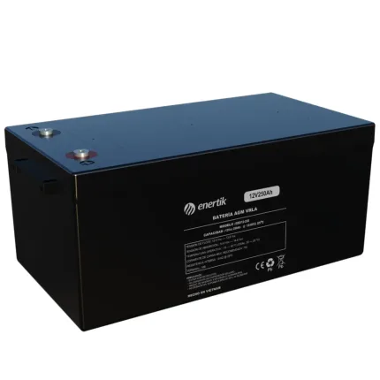 Batería de Ciclo Profundo AGM – Enertik – 12V 250Ah