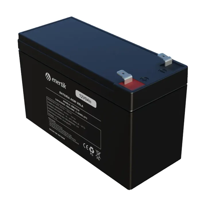 Batería de Ciclo Profundo AGM – Enertik – 12V 9Ah - Imagen 1
