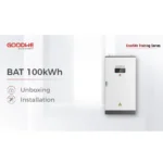 Batería de Litio Modular de Alta Tensión Goodwe 563.2V 112.6kWh - BAT-C (IP55) - Imagen 3