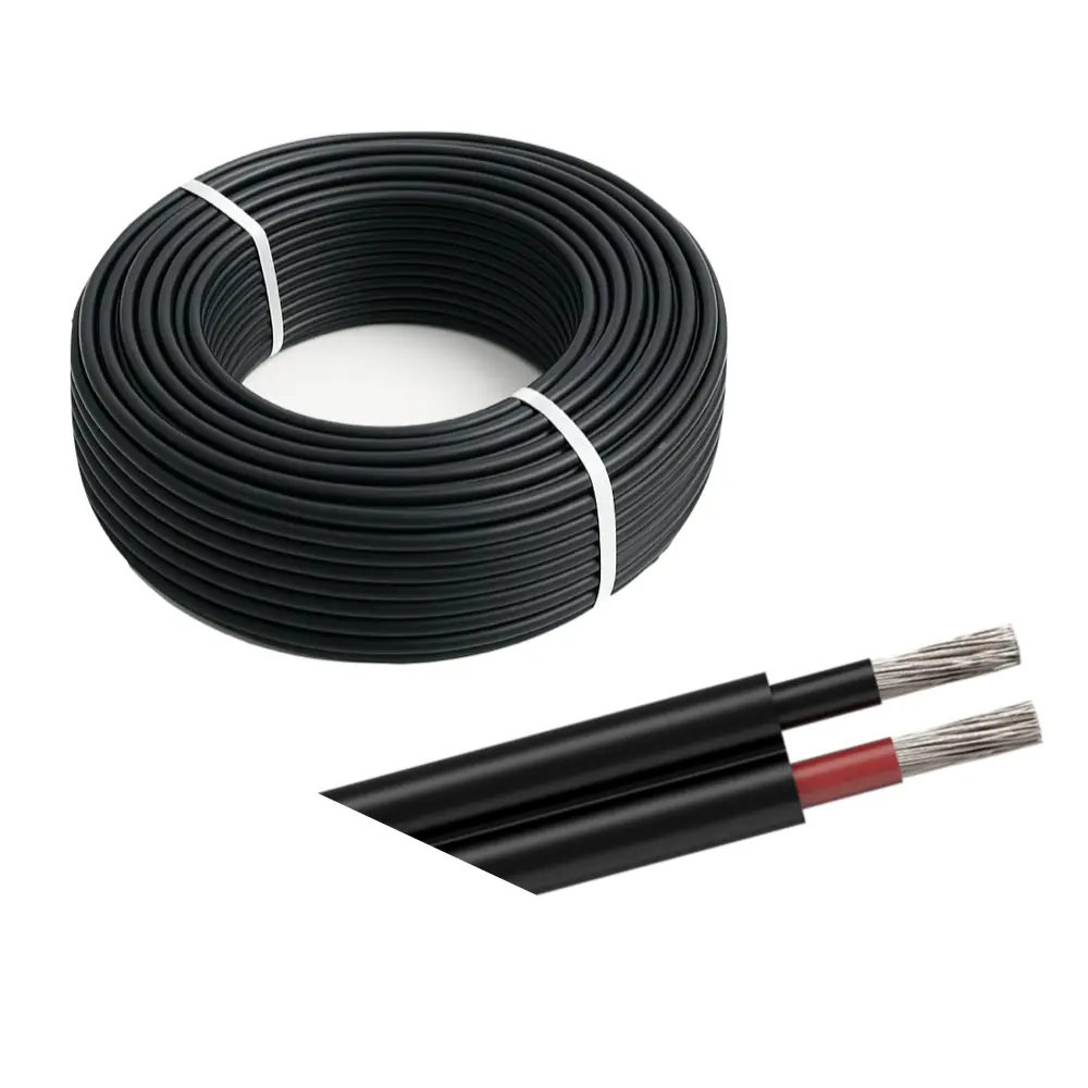 Rollo-Cable-fotovoltaico-bipolar Cable fotovoltaico EN50618 XLPO - Bipolar 2x6.0 mm² (Rollo de 100 metros) - Imagen 1