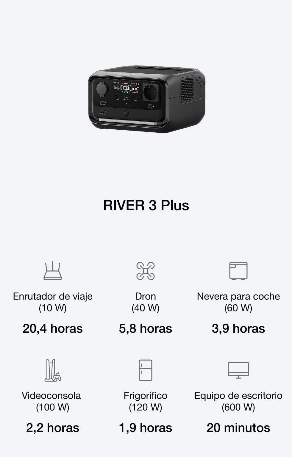 RIVER 3 PLUS - Info general - 02-1 EU (Movil)