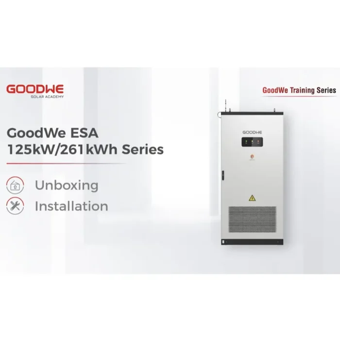 video goodwe esa 125 261