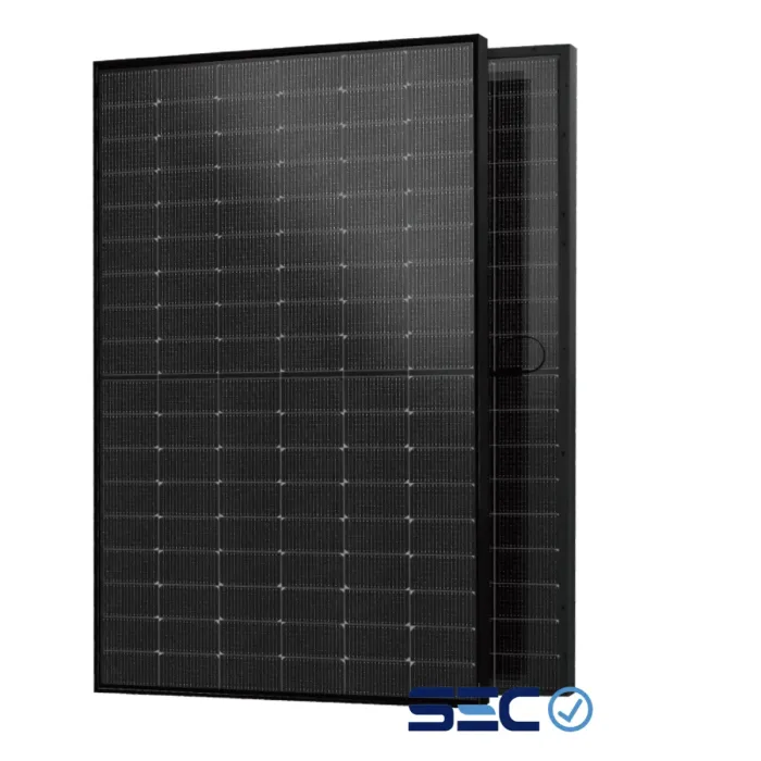 Panel Solar Hanersun - N-TOPCon Bifacial Doble Vidrio - Negro - 500W - Imagen 1
