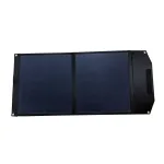 Cargador portátil de panel solar (Flexible, con USB y DC) - 60W