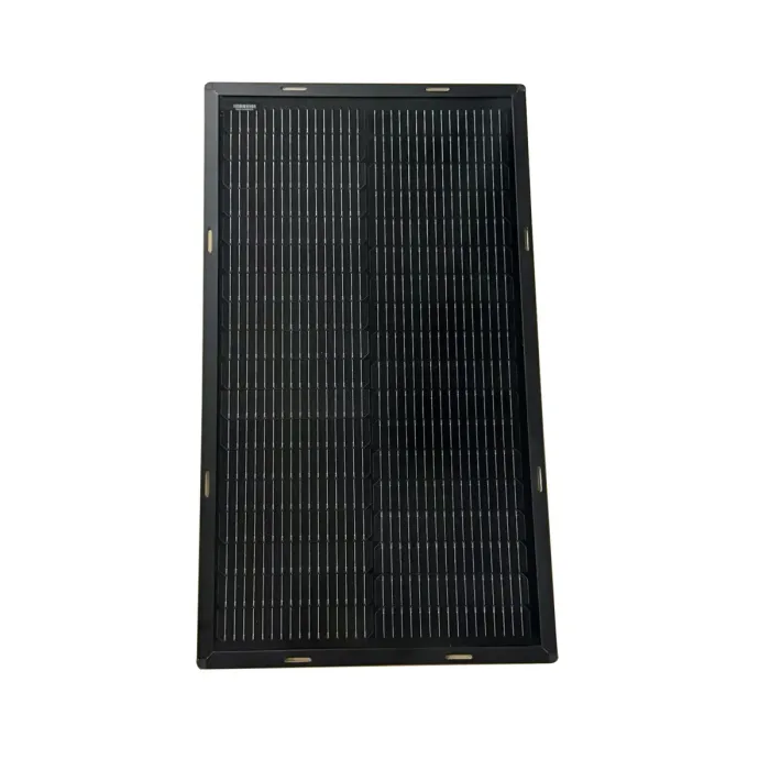 Panel Solar Monocristalino Ultrafino (Negro) - 50W - Imagen 1