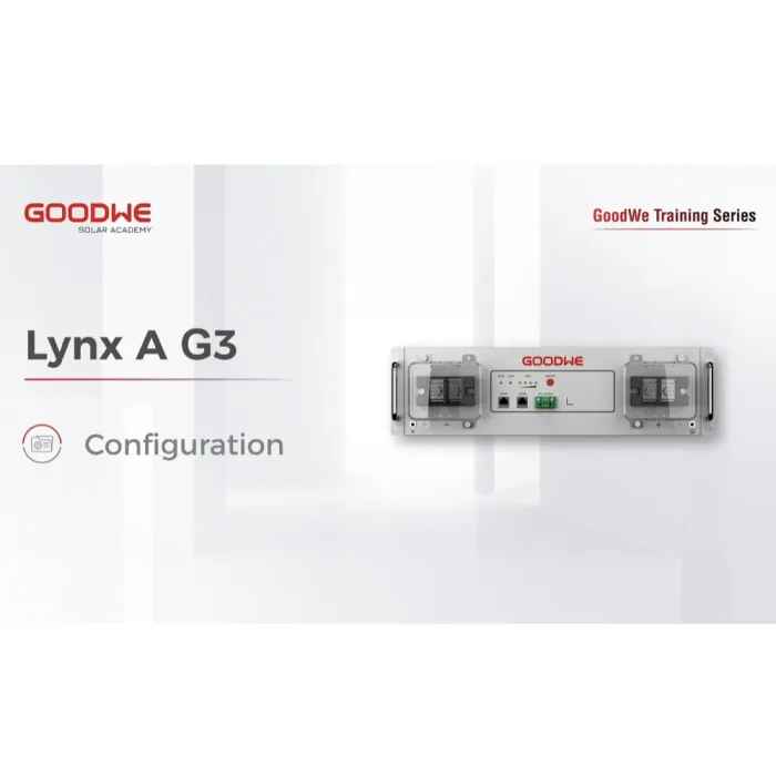 video goodwe bateria lynx a g3 configuracion solargo