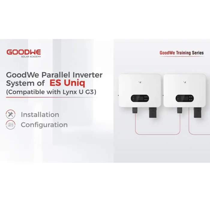 video goodwe es uniq with lynx u g3