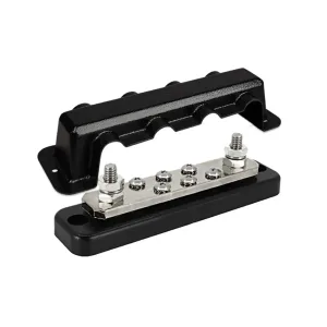 busbar 250a 2p with 6 screws and cover