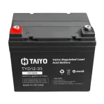 Batería de Ciclo Profundo AGM - TAIYO 12Vcc 33Ah
