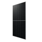 Panel solar moderno de alta eficiencia para energía renovable y sostenible.