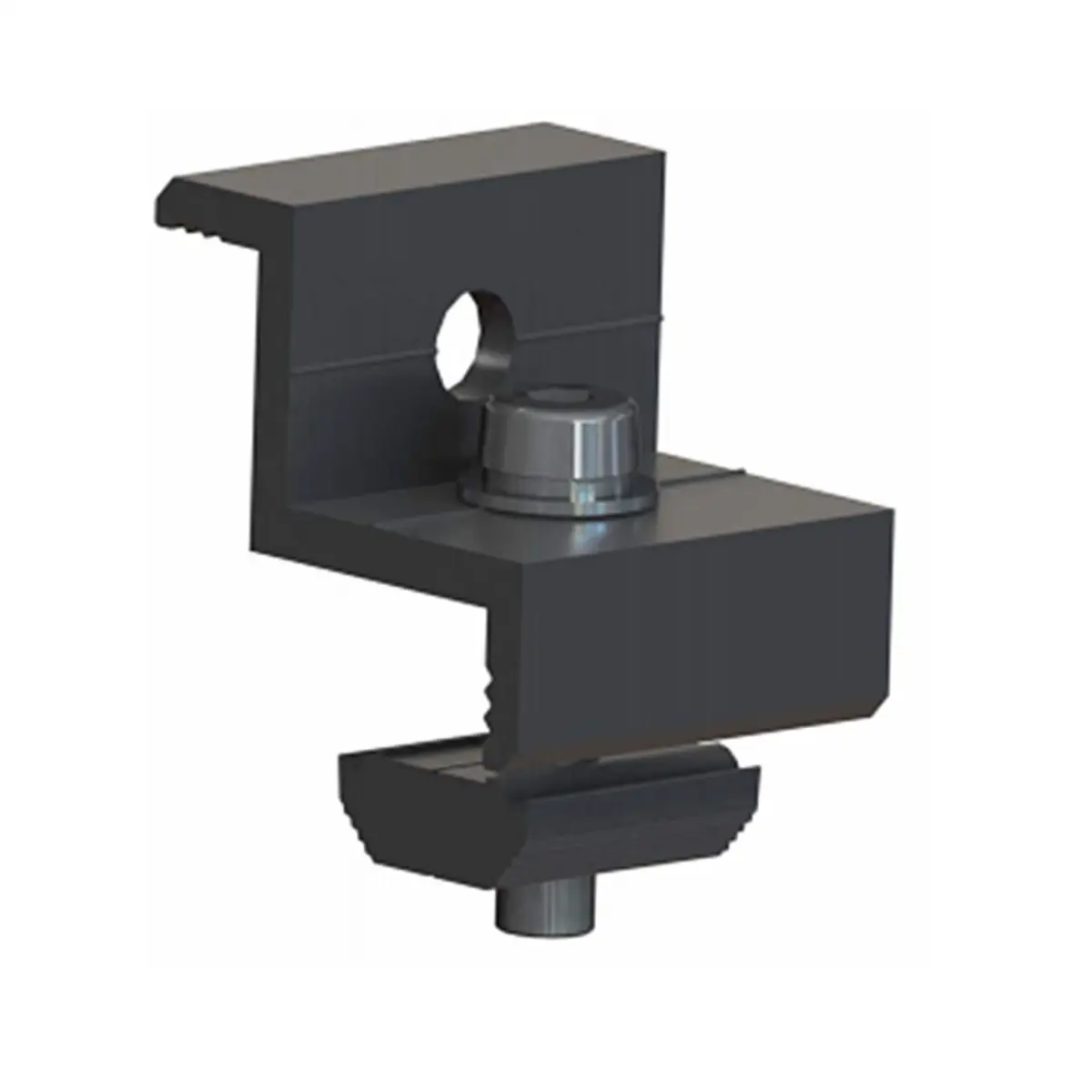 Abrazadera Mecánica Resistente para Montaje Industrial Clip mecánico resistente para montaje y ajuste en aplicaciones industriales y automotrices.