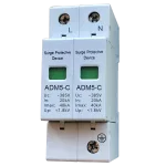 Protector de descargas atmosféricas ADM5-C, 385VCA, ideal para proteger sistemas eléctricos de sobretensiones.