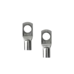 Conectores metálicos SC10-6 para terminales de batería, ideales para conexiones eléctricas seguras.